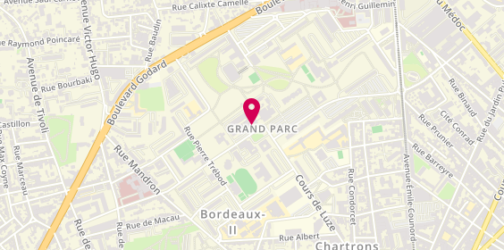 Plan de Grand Parc Coiffure, 28 place de l'Europe, 33300 Bordeaux