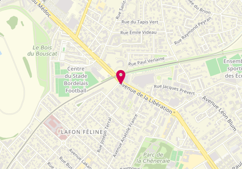 Plan de Essensual, 440 avenue de la Libération Charles de Gaulle, 33110 Le Bouscat