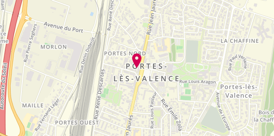 Plan de Styl'Vie, 68 Avenue Jean Jaurès, 26800 Portes-lès-Valence