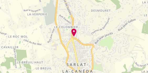 Plan de Barbershop, 48 Rue des Cordeliers, 24200 Sarlat-la-Canéda