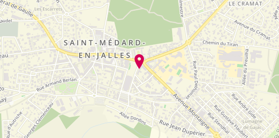 Plan de Les 1000 & Une Coupes, 6 place de la République, 33160 Saint-Médard-en-Jalles