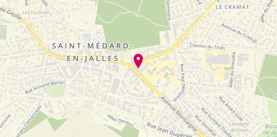 Plan de Addict Paris, 141 avenue Montaigne, 33160 Saint-Médard-en-Jalles