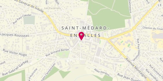 Plan de Micky Bliss Coiffure, 7 Rue François Mitterand, 33160 Saint-Médard-en-Jalles