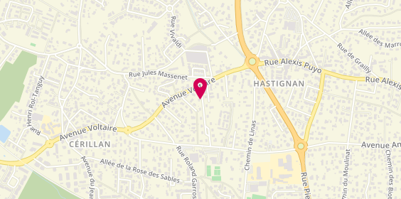 Plan de MARCOUYAU Valérie Noelle, 3 Rue Charles Gounod, 33160 Saint-Médard-en-Jalles