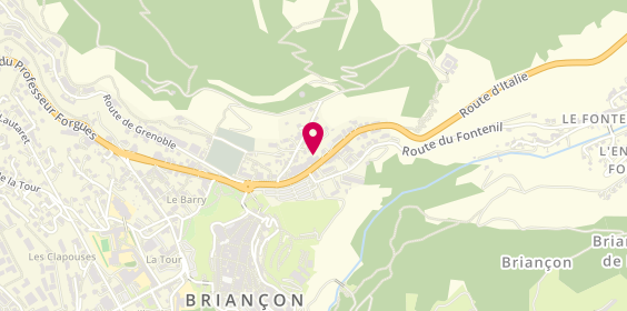 Plan de Virg'In Coiffure, 5 Route d'Italie, 05100 Briançon