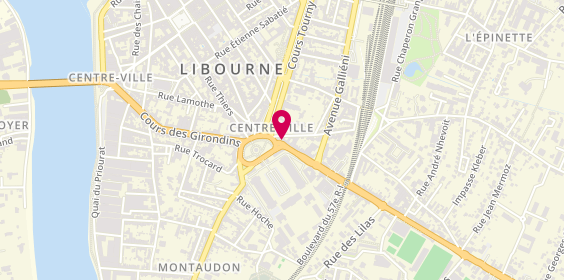 Plan de Un Gars et une Fille Libourne, 1 avenue de Verdun, 33500 Libourne