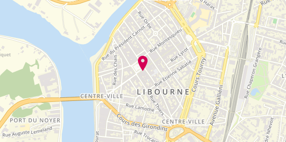 Plan de DUMONT Corinne, 10 place Abel Surchamp, 33500 Libourne