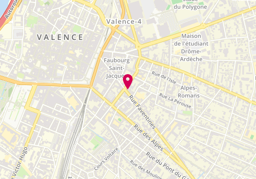 Plan de L ' Essentiel, 43 Rue Faventines, 26000 Valence