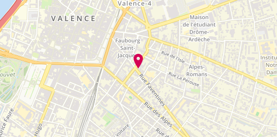Plan de L ' Essentiel, 43 Rue Faventines, 26000 Valence