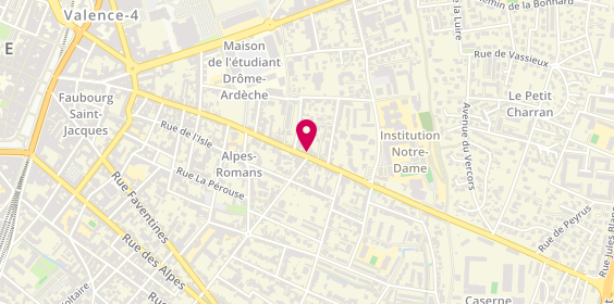 Plan de Coralie A, 135 avenue de Chabeuil, 26000 Valence