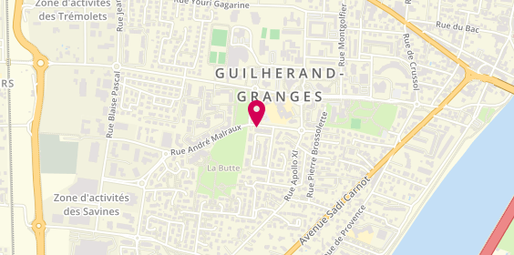 Plan de Espace Actuel, 152 Rue André Malraux, 07500 Guilherand-Granges