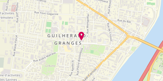 Plan de Au Salon d'Angelique, 426 avenue Georges Clemenceau, 07500 Guilherand-Granges