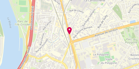 Plan de TONINELLI Angelo, 45 Avenue Jean Jaurès, 26500 Bourg-lès-Valence