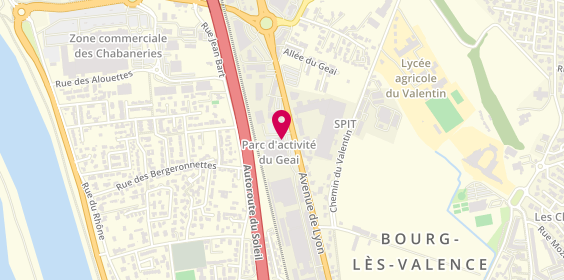 Plan de CG BEAUTY | Salon de coiffure à Bourg Les Valence, 99 avenue de Lyon, 26500 Bourg-lès-Valence