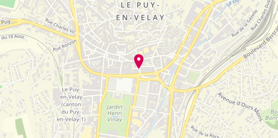 Plan de Creation Martine, 8 Rue Crozatier, 43000 Le Puy-en-Velay