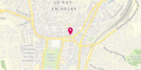 Plan de C'style, 22 Rue Portail D&#039;Avignon, 43000 Le Puy-en-Velay