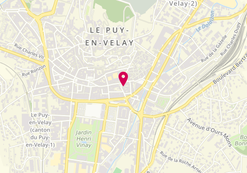 Plan de L'Atelier des Garçons, 1 Rue Portail d'Avignon, 43000 Le Puy-en-Velay