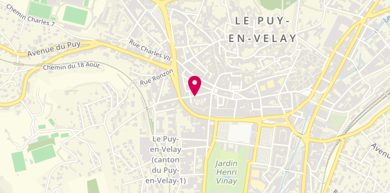 Plan de Salon St Jacques, 31 Rue Saint-Jacques, 43000 Le Puy-en-Velay