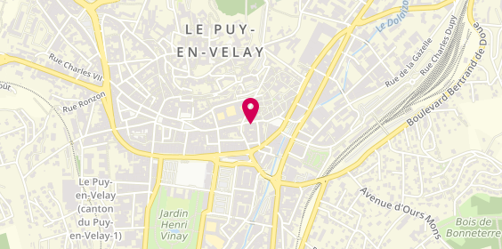 Plan de E'm Style, 10 Rue Chèvrerie, 43000 Le Puy-en-Velay