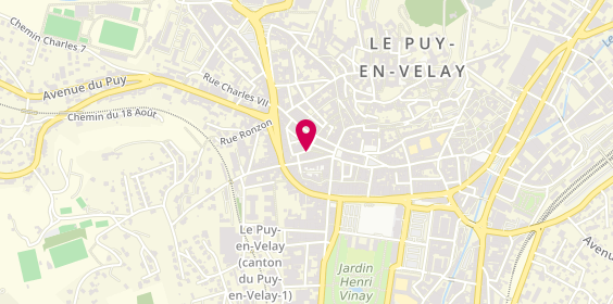 Plan de Laure Coiffure, 1 place du Marché Couvert, 43000 Le Puy-en-Velay