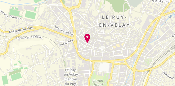 Plan de Affirmatif Coiffure, 26 Rue Pannessac, 43000 Le Puy-en-Velay