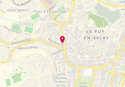 Plan de R-Factory, 9 Boulevard Carnot, 43000 Le Puy-en-Velay