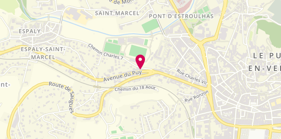 Plan de Anthéa Coiffure, 41 Avenue du Puy, 43000 Espaly-Saint-Marcel