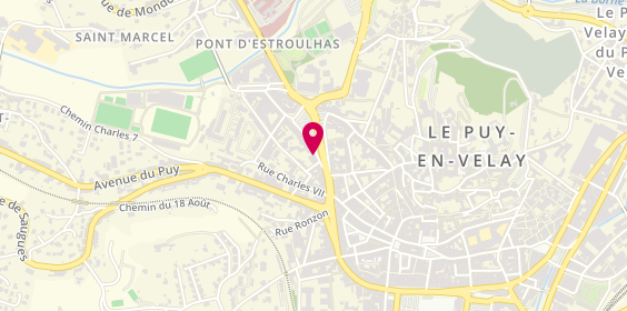 Plan de Chez Julia, 31 Boulevard Carnot, 43000 Le Puy-en-Velay