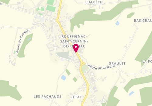 Plan de HASSI Isabelle, Route Thenon, 24580 Rouffignac-Saint-Cernin-de-Reilhac