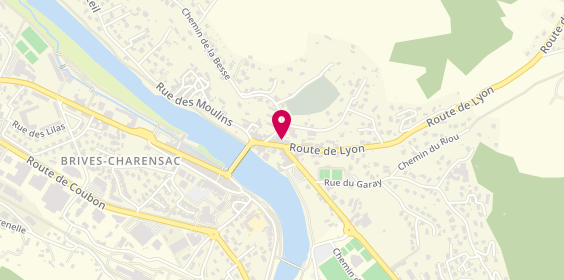 Plan de X p'Hair, 9 Route de Lyon, 43700 Brives-Charensac