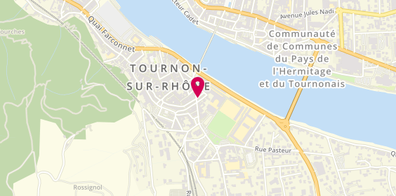 Plan de CHANAL Laurent, 9 Rue Thiers, 07300 Tournon-sur-Rhône