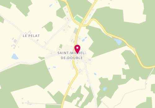 Plan de Claudie Coup' & Coiff Mixte, Bourg, 24400 Saint-Michel-de-Double