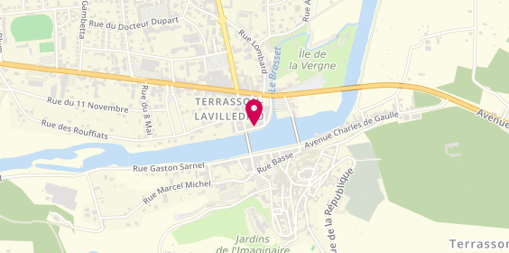 Plan de Le Laureat, Quartier du 14 Juillet, 24120 Terrasson-Lavilledieu