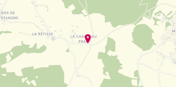 Plan de Coiffure Jocelyne, Lieu-Dit Champ du Prau, 43200 Saint-Julien-du-Pinet