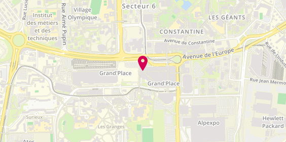 Plan de Michel Dervyn le Barbier, 55 Grand Place, 38100 Grenoble