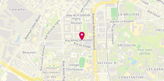 Plan de David & Son, Zone Aménagement Vigny Musset
6 Avenue Marie Reynoard, 38100 Grenoble
