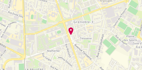Plan de Basile Coiffure, 53 Rue Georges de Manteyer, 38100 Grenoble