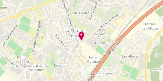 Plan de Aldo Savino Coiffure, 60 Rue Henri Wallon, 38400 Saint-Martin-d'Hères