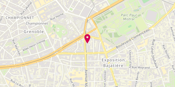 Plan de Krystal, 7 avenue Général Champon, 38000 Grenoble