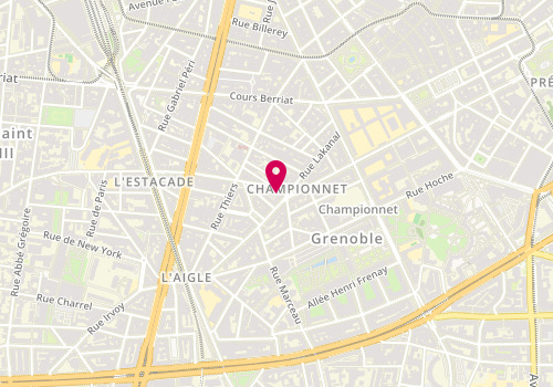 Plan de Valecat's, 1 Rue Condorcet, 38000 Grenoble