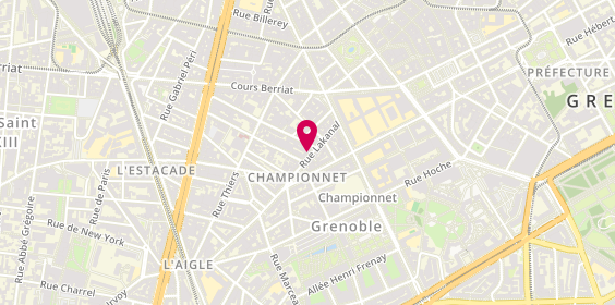 Plan de Le Grand Salon, 16 Rue Lakanal, 38000 Grenoble