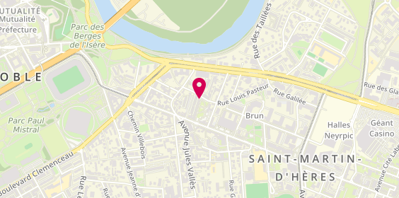 Plan de Studio tifs, 2 place de la République, 38400 Saint-Martin-d'Hères