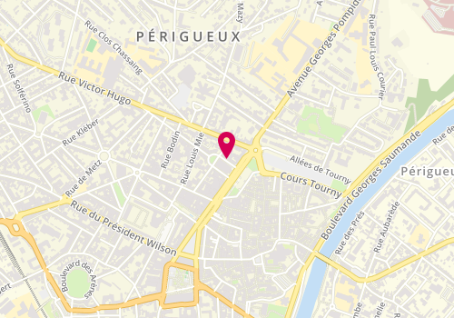 Plan de Celin'Styl, 8 Place General Leclerc, 24000 Périgueux