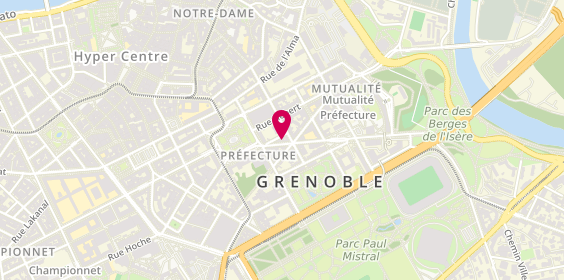 Plan de Ls Coiffure, 18 Rue Eugène Faure, 38000 Grenoble