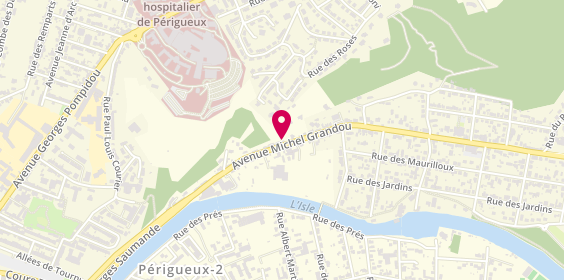 Plan de ABCoiffure Enjoy, 41 avenue Michel Grandou, 24750 Trélissac