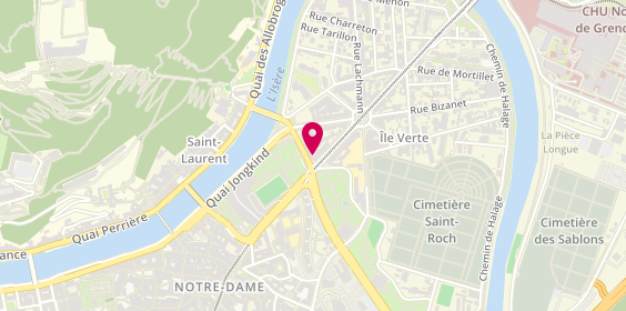Plan de Aldo Savino Coiffure, 44 avenue Maréchal Randon, 38000 Grenoble