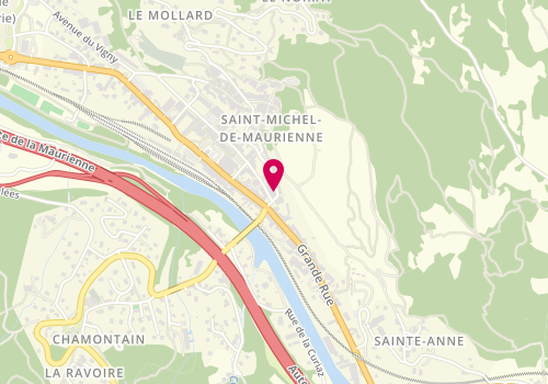 Plan de Racine Carré, 3 place de la Croix Blanche, 73140 Saint-Michel-de-Maurienne