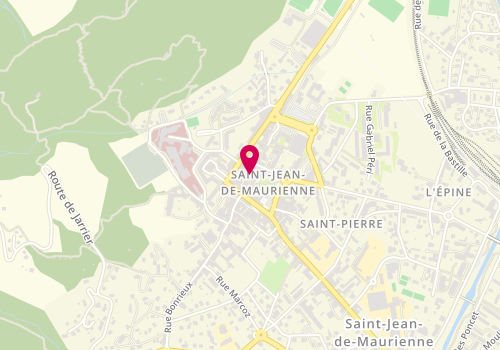 Plan de L'Atelier Coiffure, 63 Rue Saint Antoine, 73300 Saint-Jean-de-Maurienne