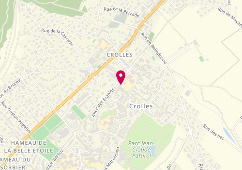 Plan de Murielle Coiffure, 39 Place Passages Les Charmanches, 38920 Crolles