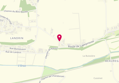 Plan de MARION Peguy, 3300 Route Lapeyrouse, 26210 Épinouze